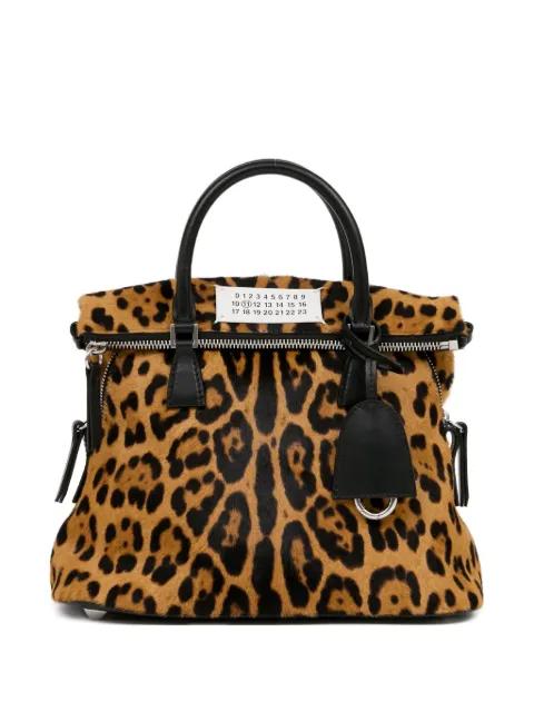 mini 5AC leopard-print bag by MAISON MARGIELA