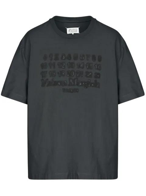 numbers-motif T-shirt by MAISON MARGIELA
