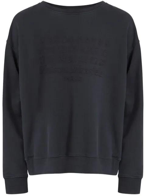 numbers motif sweater by MAISON MARGIELA