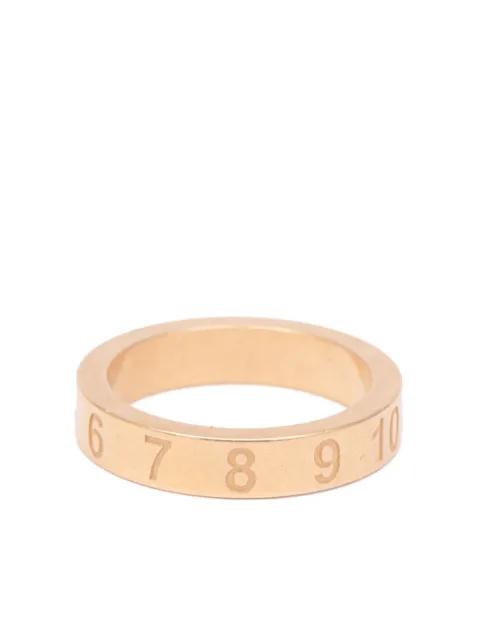numerical engraved ring by MAISON MARGIELA
