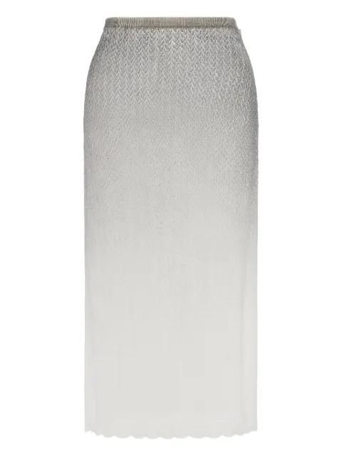 ombré-effect midi skirt by MAISON MARGIELA