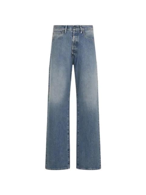 patch-detail jeans by MAISON MARGIELA