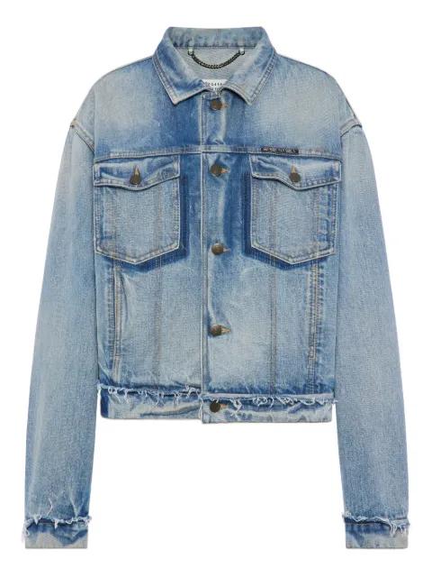 patch-pockets denim jacket by MAISON MARGIELA