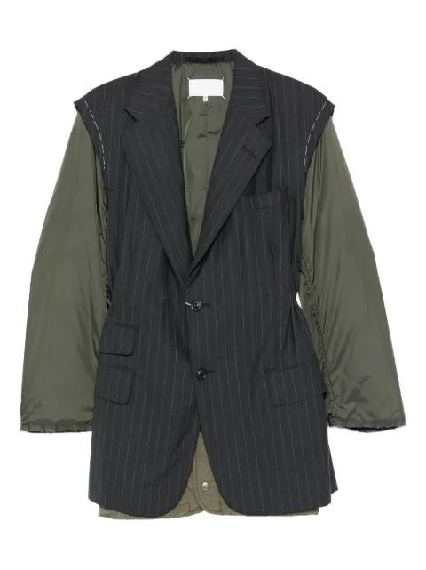 pinstripe-pattern jacket by MAISON MARGIELA