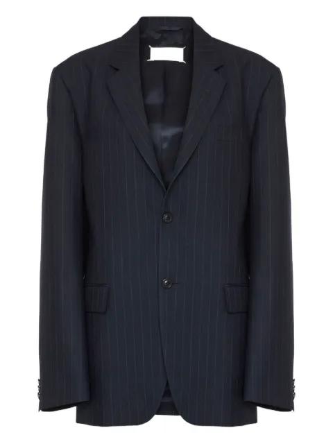 pinstripe single-breasted blazer by MAISON MARGIELA