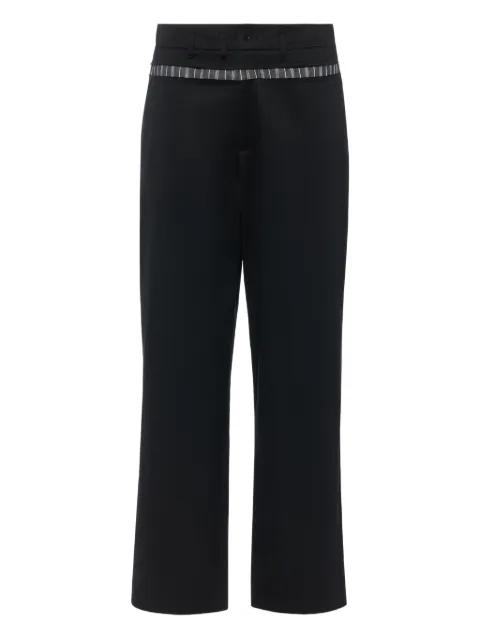 plaid belt trousers by MAISON MARGIELA