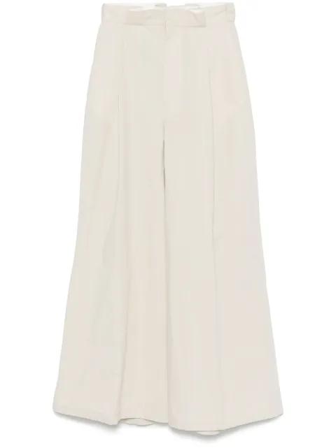 pleat-detail trousers by MAISON MARGIELA