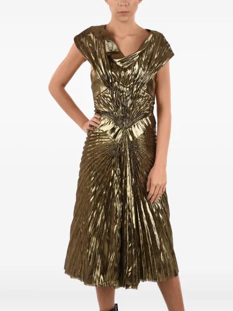 pleated draped dress by MAISON MARGIELA