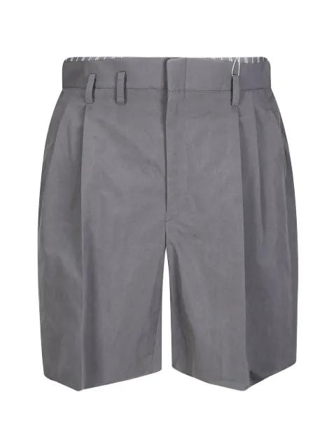 pleated four-stitch shorts by MAISON MARGIELA