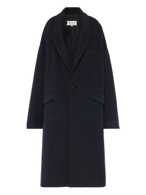 pocket single-breasted coat by MAISON MARGIELA