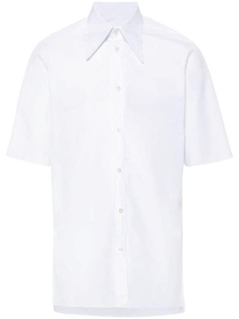 poplin short-sleeved shirt by MAISON MARGIELA
