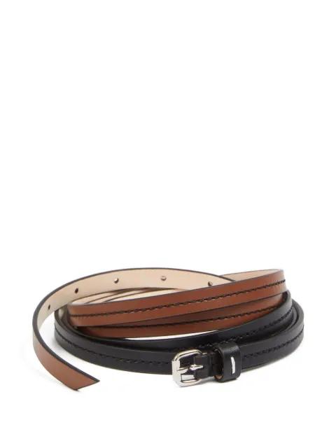 reversible leather belt by MAISON MARGIELA