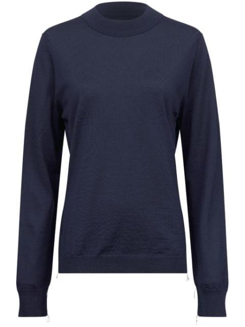 ribbed-edge wool sweater by MAISON MARGIELA