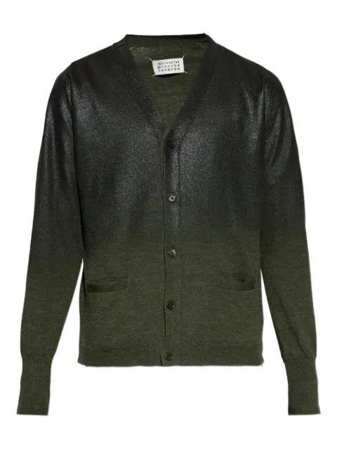 ribbed-knit cardigan by MAISON MARGIELA