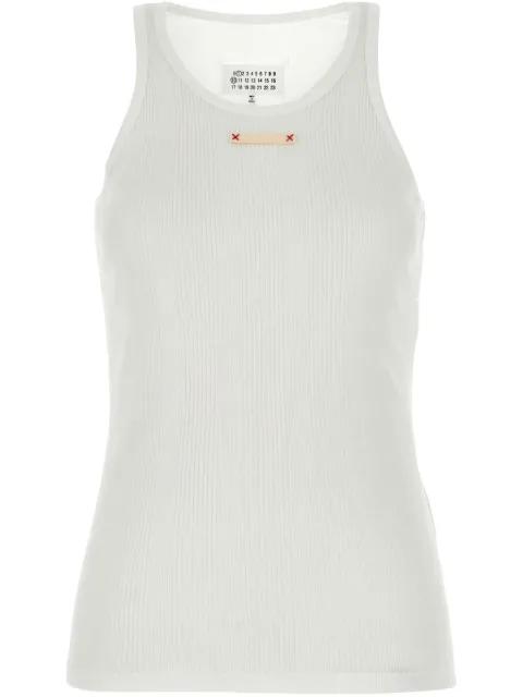 ribbed-knit top by MAISON MARGIELA