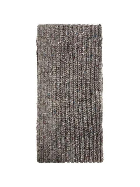 ribbed-knit wool scarf by MAISON MARGIELA