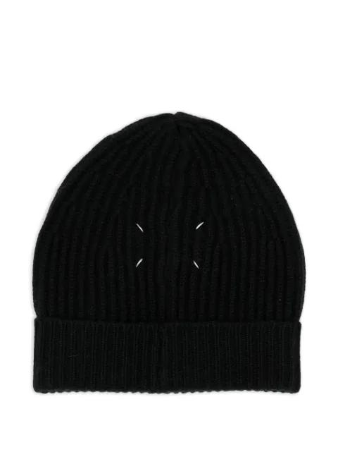 ribbed wool beanie by MAISON MARGIELA