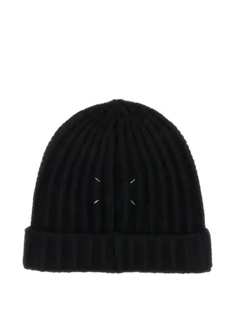 ribbed wool beanie by MAISON MARGIELA