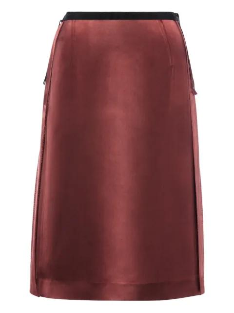 satin midi skirt by MAISON MARGIELA
