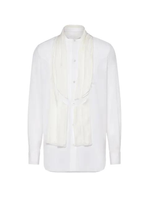 scarf shirt by MAISON MARGIELA