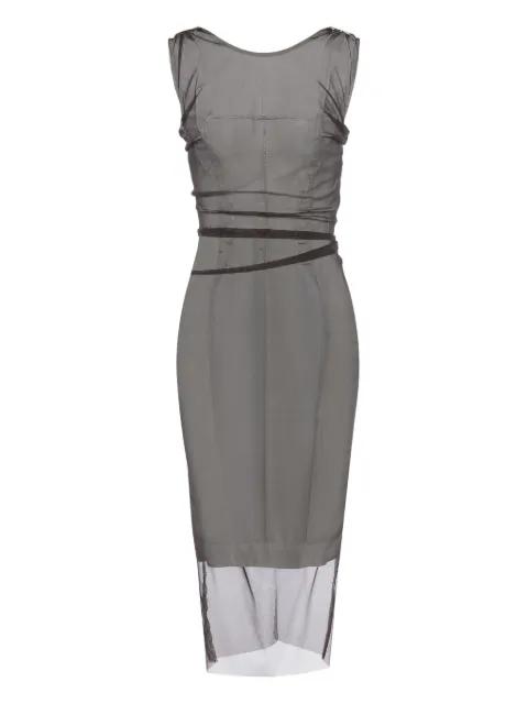 semi-sheer midi dress by MAISON MARGIELA