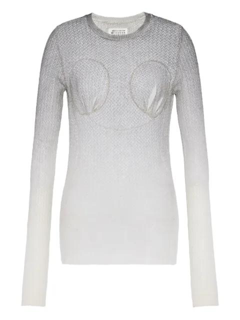 semi-sheer sweater by MAISON MARGIELA