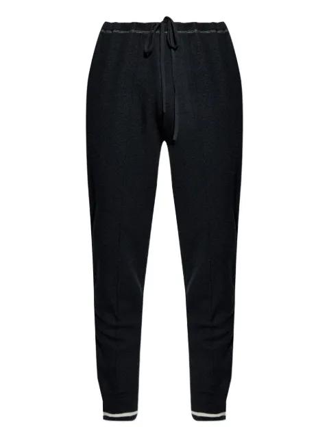side-zip wool trousers by MAISON MARGIELA