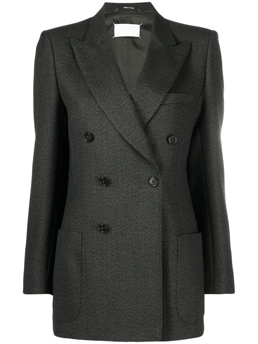 single-breasted peak-lapel blazer by MAISON MARGIELA