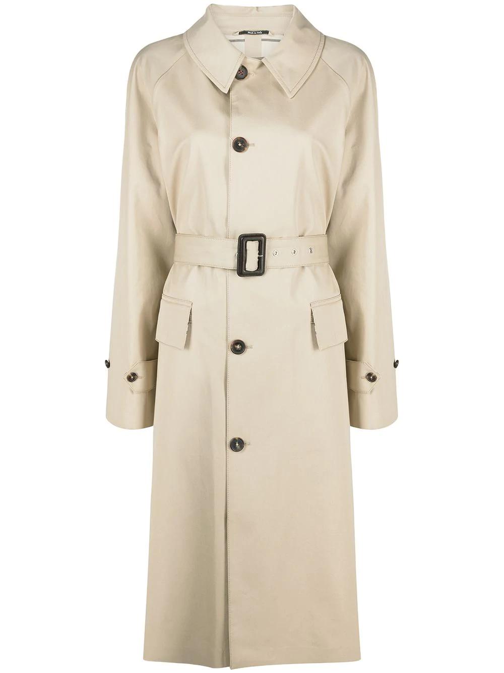 single-breasted trench coat by MAISON MARGIELA