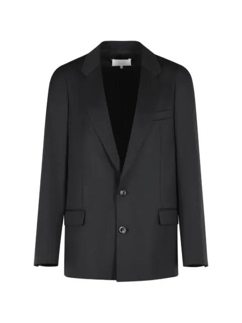 single-breasted virgin wool blazer by MAISON MARGIELA