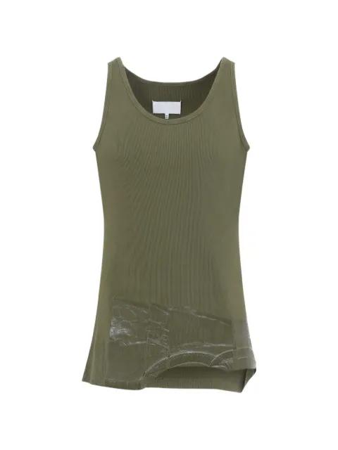 sleeveless ribbed top by MAISON MARGIELA