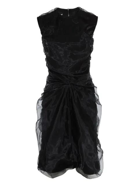 sleeveless ruffled mini dress by MAISON MARGIELA