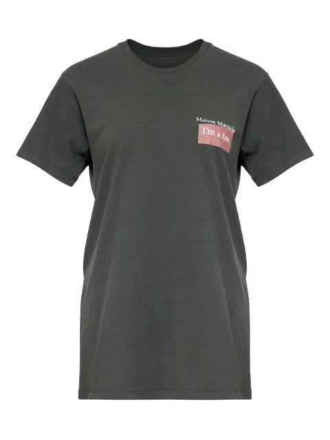 slogan-print T-shirt by MAISON MARGIELA