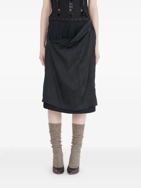 strapless midi dress by MAISON MARGIELA