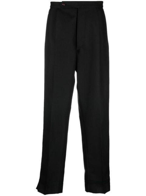 tailored mohair trousers by MAISON MARGIELA