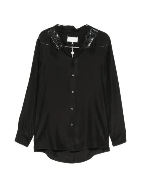 tape-detail shirt by MAISON MARGIELA