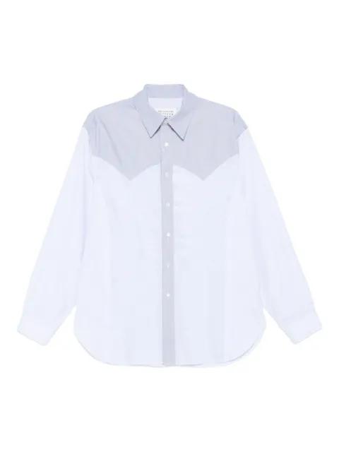 two-tone yoke shirt by MAISON MARGIELA