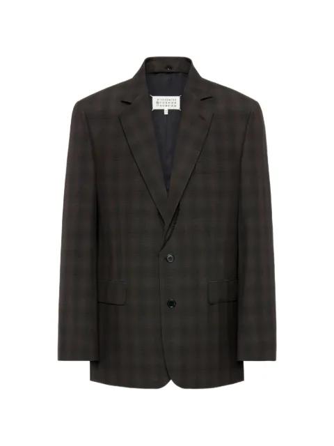 virgin wool single-breasted blazer by MAISON MARGIELA