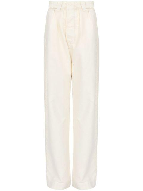 wide-leg tailored trousers by MAISON MARGIELA