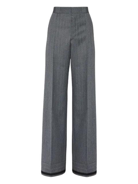 wide-leg tailored trousers by MAISON MARGIELA