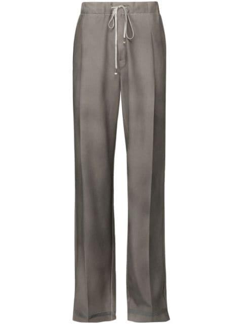wide-leg wool trousers by MAISON MARGIELA