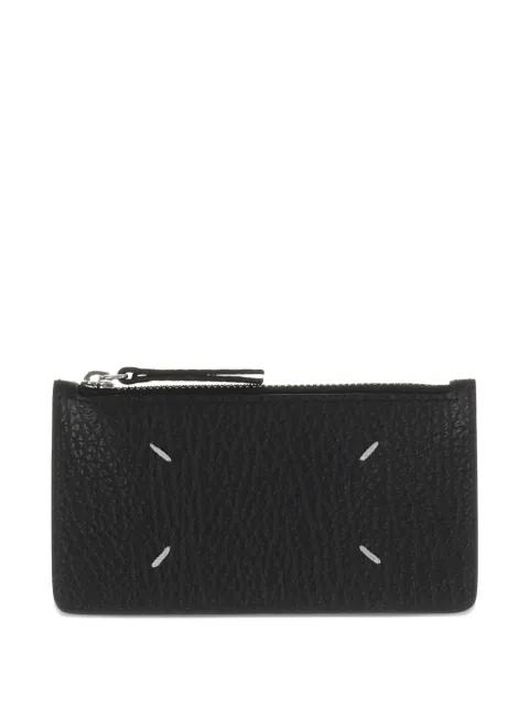 zip detail cardholder wallet by MAISON MARGIELA