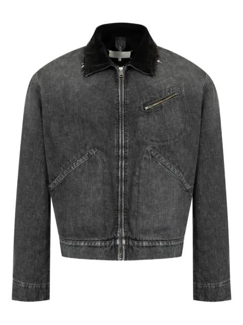zip fastening denim jacket by MAISON MARGIELA