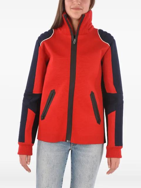 zip-front panelled jacket by MAISON MARGIELA