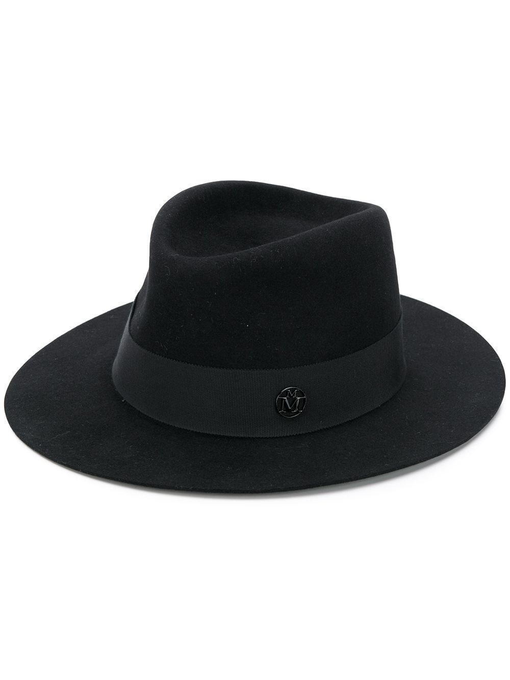 André felt Fedora hat by MAISON MICHEL