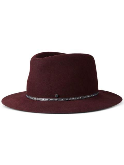 Andre collapsible fedora hat by MAISON MICHEL