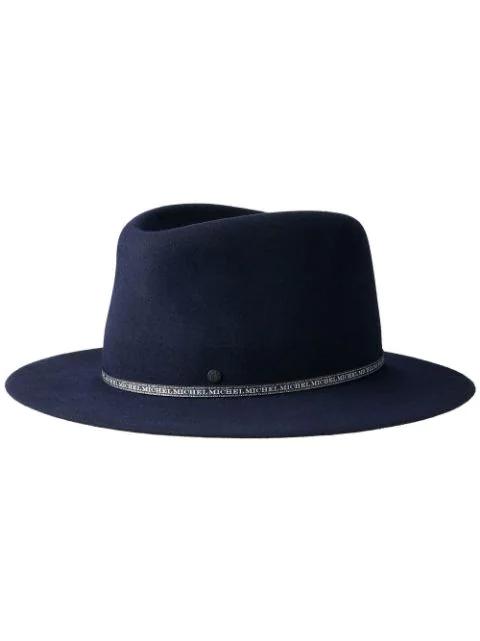 Andre rollabe wool felt fedora by MAISON MICHEL