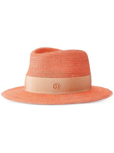 Andre straw fedora hat by MAISON MICHEL