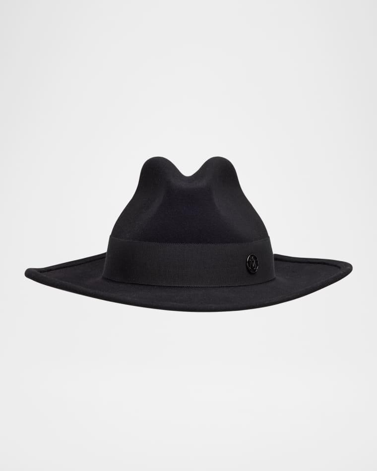 Austin Felt Wool Fedora by MAISON MICHEL