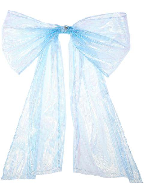 Gaia bow hair clip by MAISON MICHEL